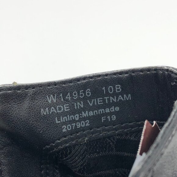 Cole Haan Black Leather Heeled Boots | Size 10 - Picture 4 of 6